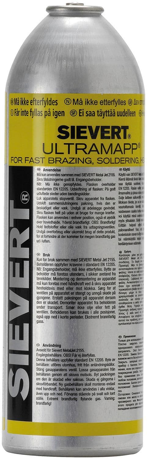 Gaspatroon sievert mappgas 450 G