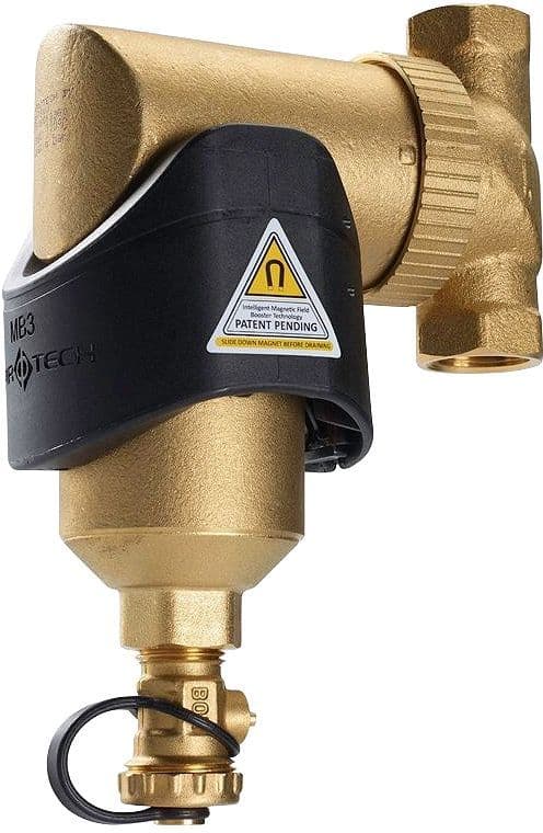 Vuilafscheider met externe magneet magnabooster 3 spirotrap 3/4"