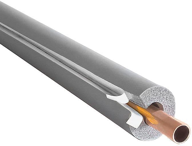 Tuyaux d'isolation armaflex SH autocollante épaisseur 10MM pour diamètre 28MM-3/4" longueur 2M