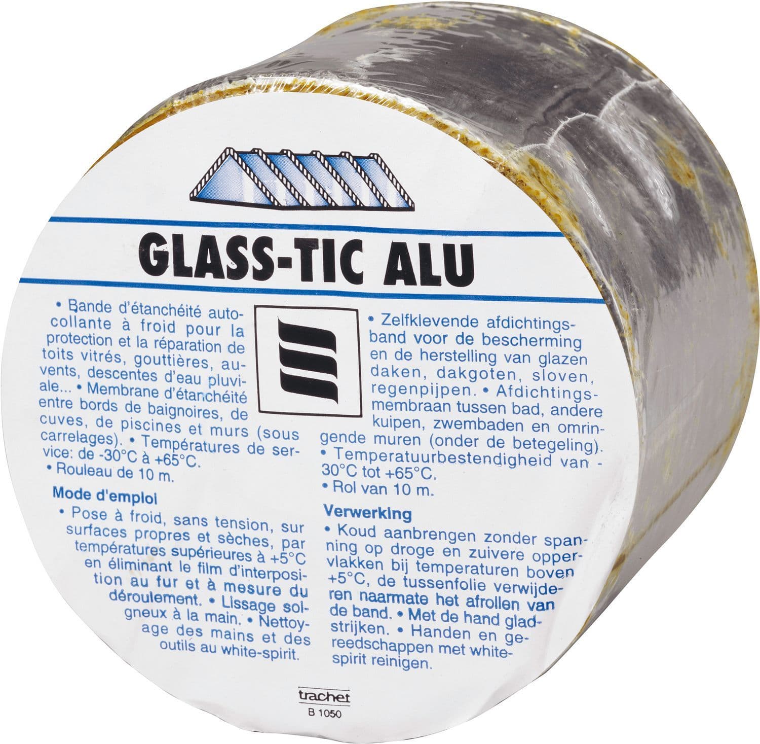 Glass-tic aluband 5CM rol 10M