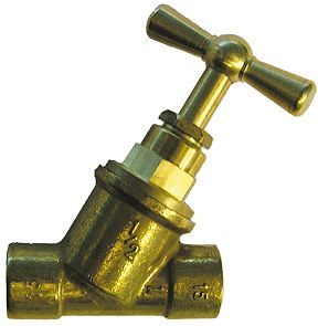 Robinet d'arret a souder laiton 15MM