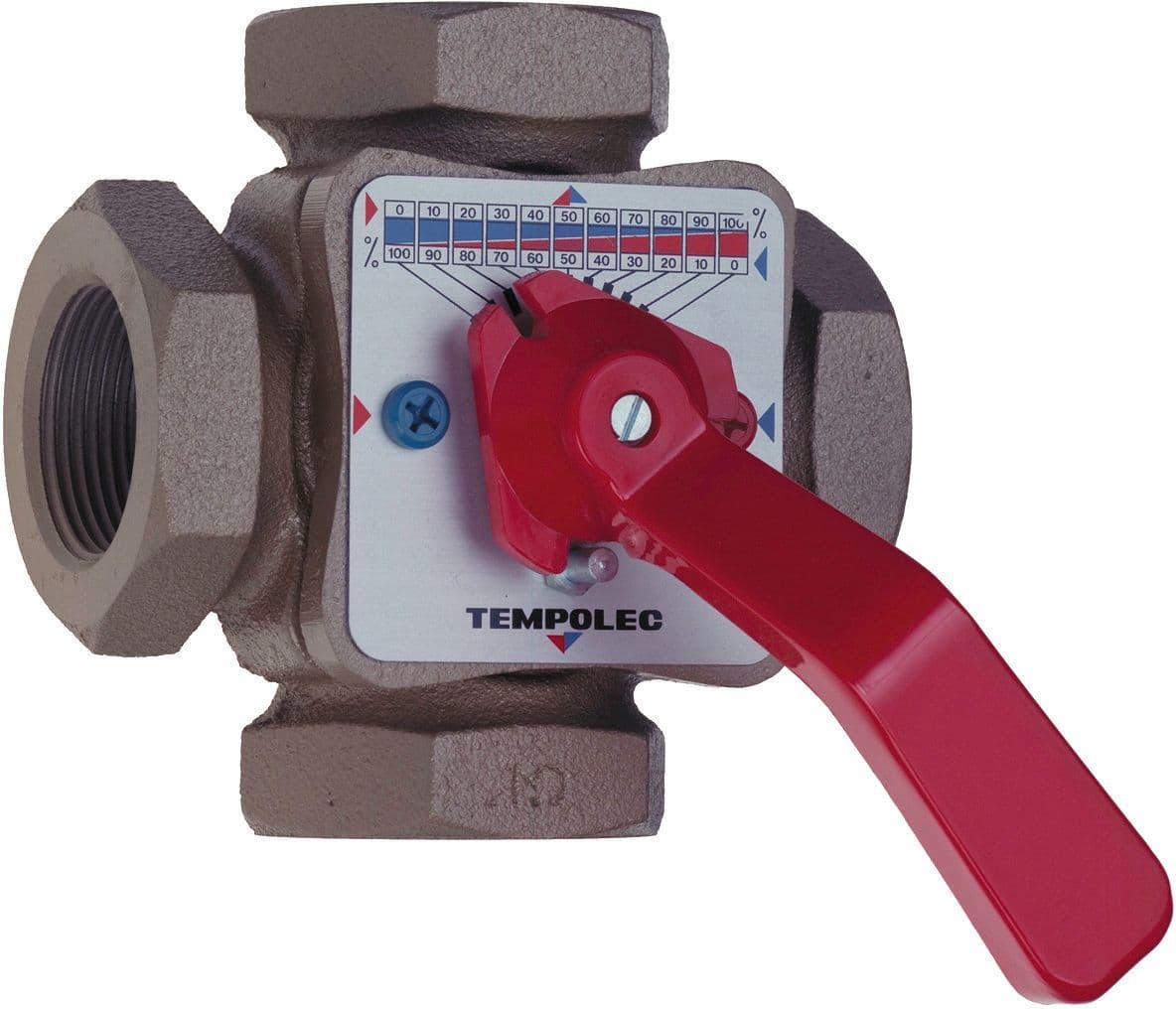 Vierwegmengkraan tempolec 5/4"