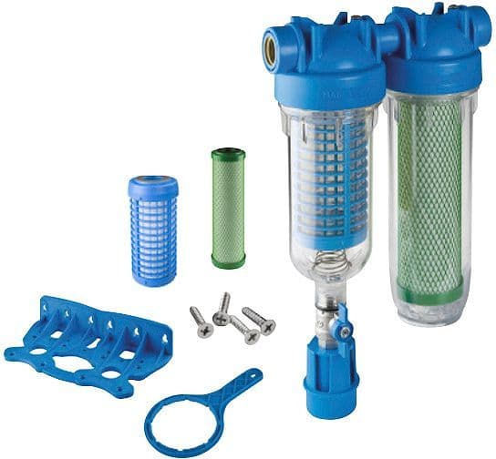 Hydro+ duo RAIN met zelfreinigende voorfilter voor stads-en regenwater durlem kit