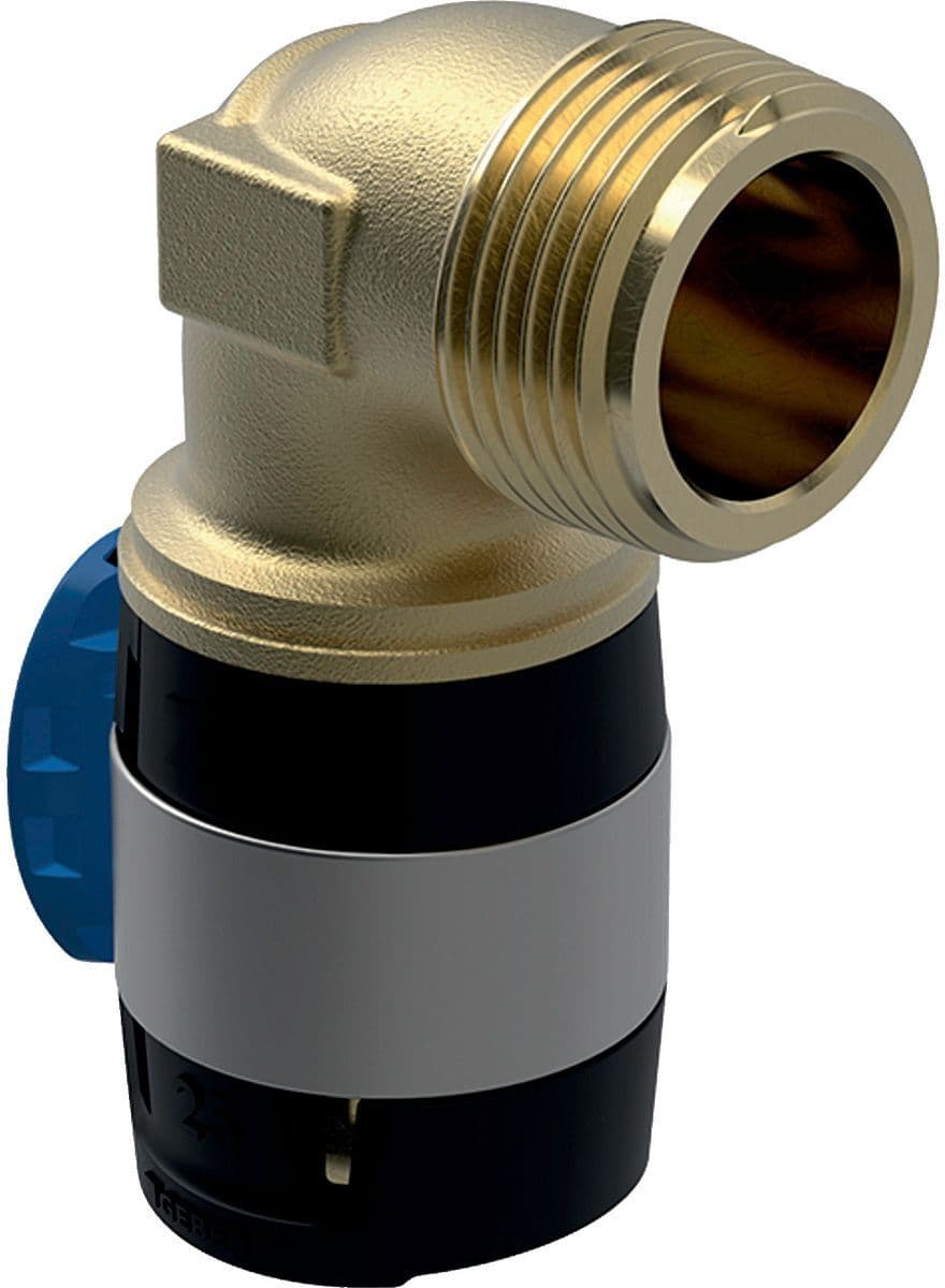 Elleboog 90° 20MM-3/4"M FlowFit Geberit