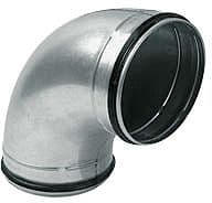 Spiral-d galva elleboog voor ventilatie 90° 355MM