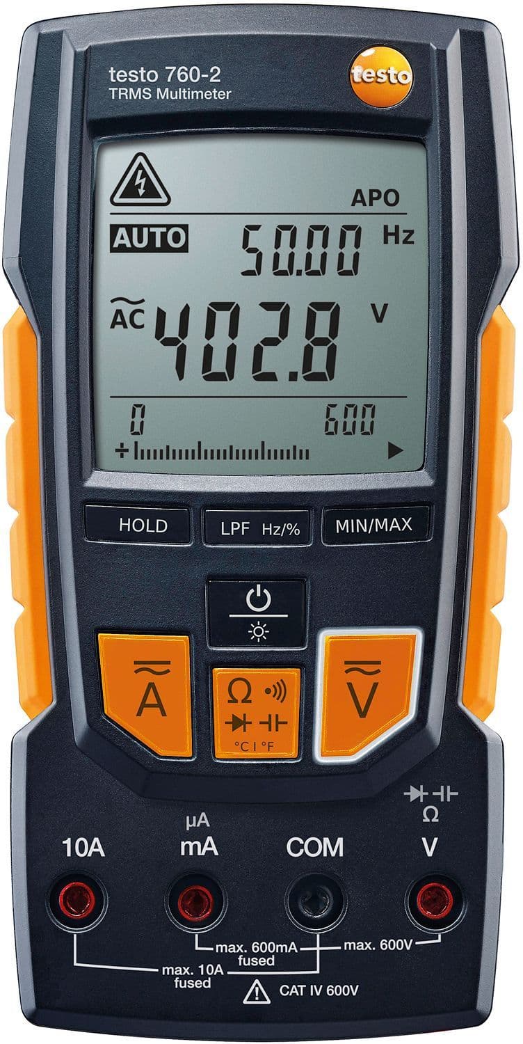 Multimeter met automatische parameterherkenning 760-2 testo