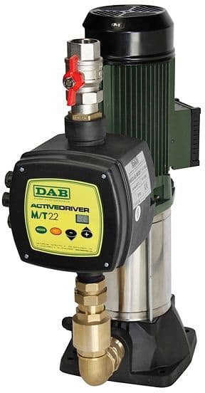 Drukverhoger met 1 pomp kvcx + active driver 45/80 Dab