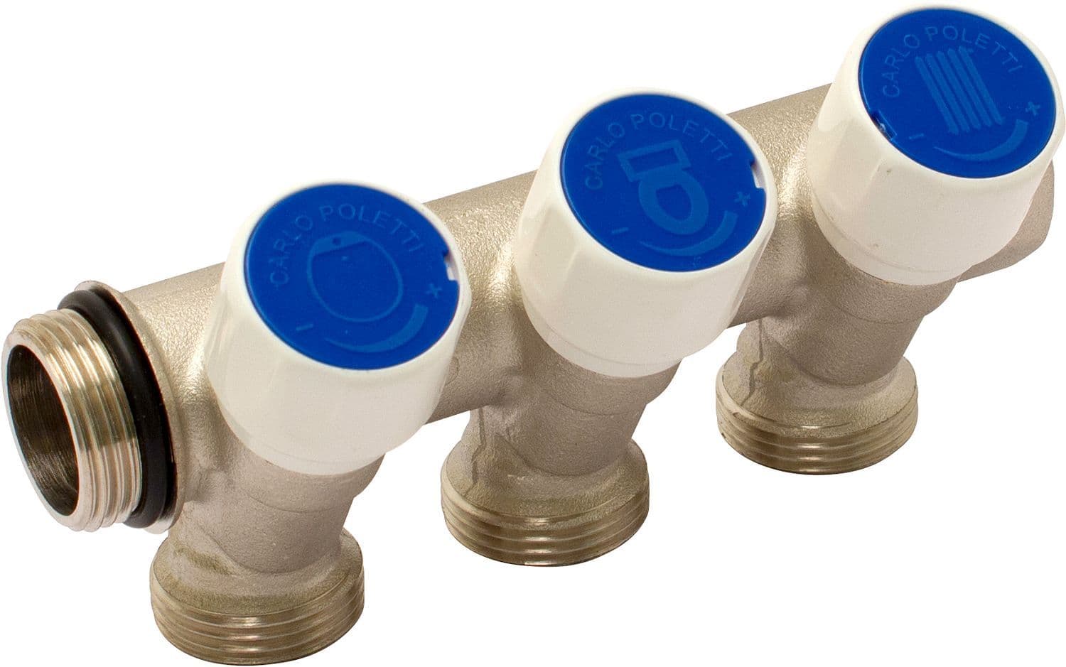 UNI.COLLECTOR 3/4" - 3XEC3/4 MET STOPKRANEN