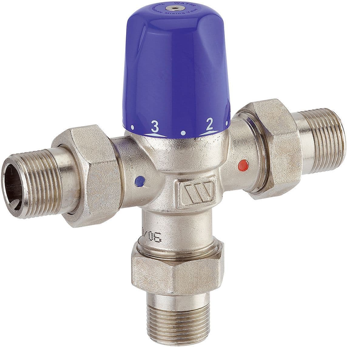 Vanne melangeuse thermostatique + clapet + JOINT3/4"30-65°C