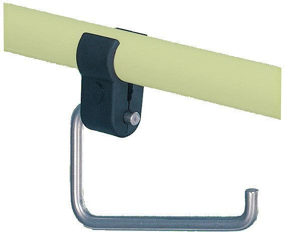 Wc papierhouder voor greep Linido inox